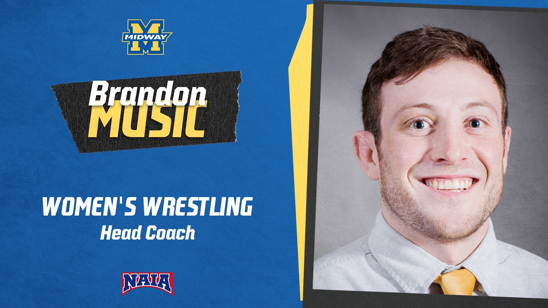 Brandon Music new hire graphic