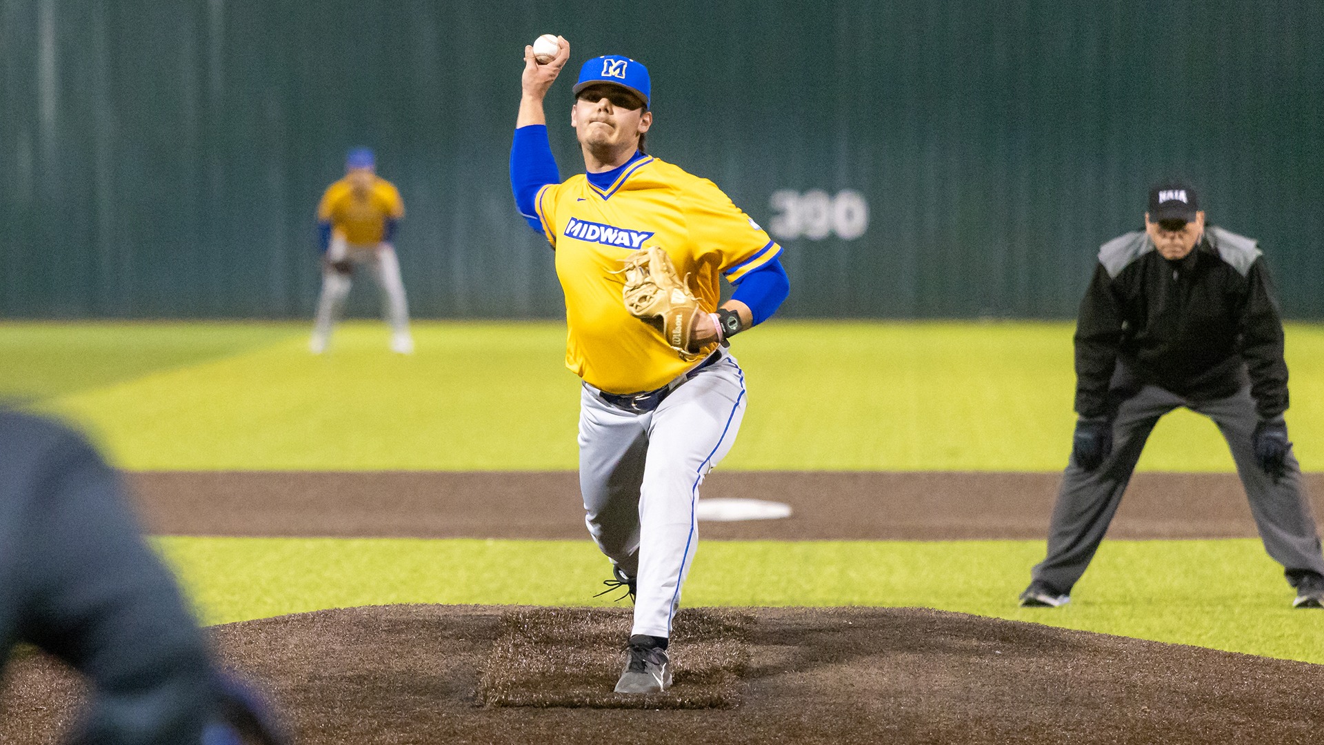 Luke Richardson action photo for Oakland City recap (March 6, 2026)