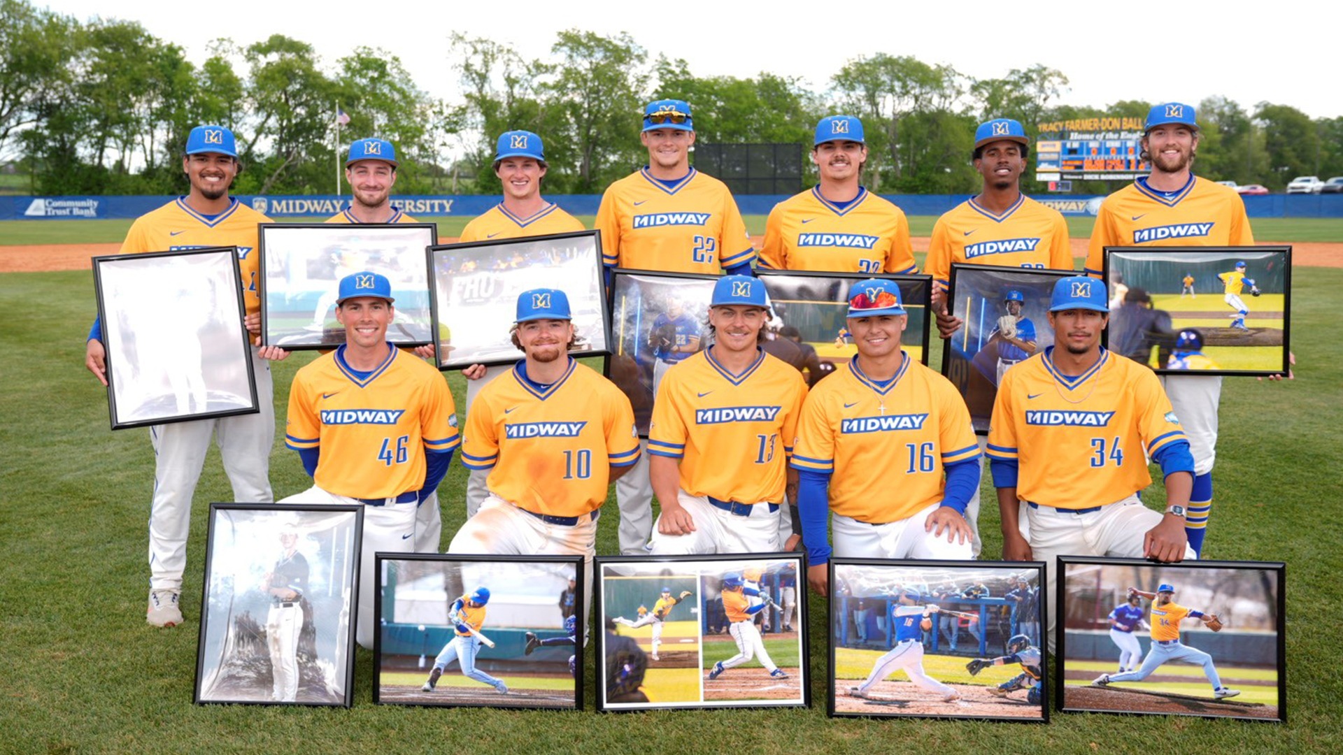 Midway baseball senior day photo