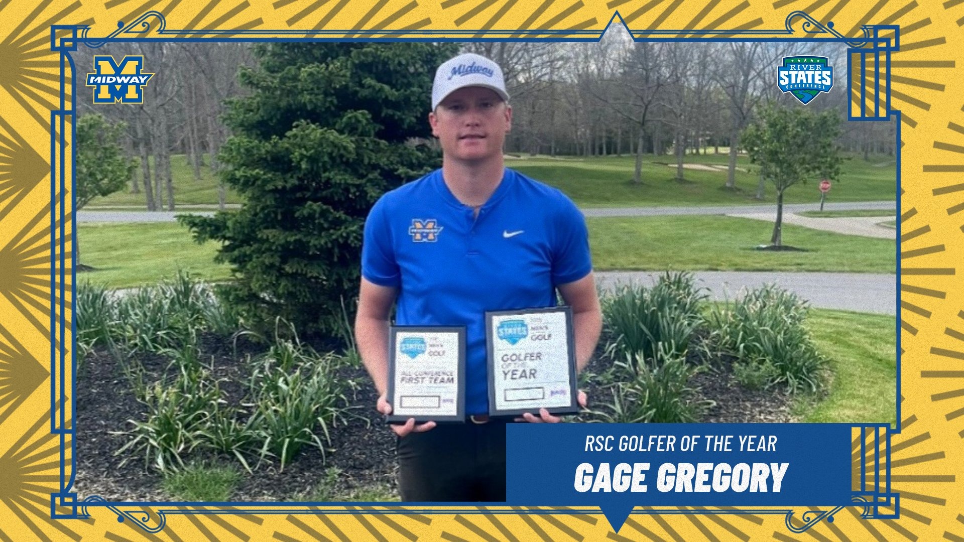 Gage Gregory golfer of the year photo
