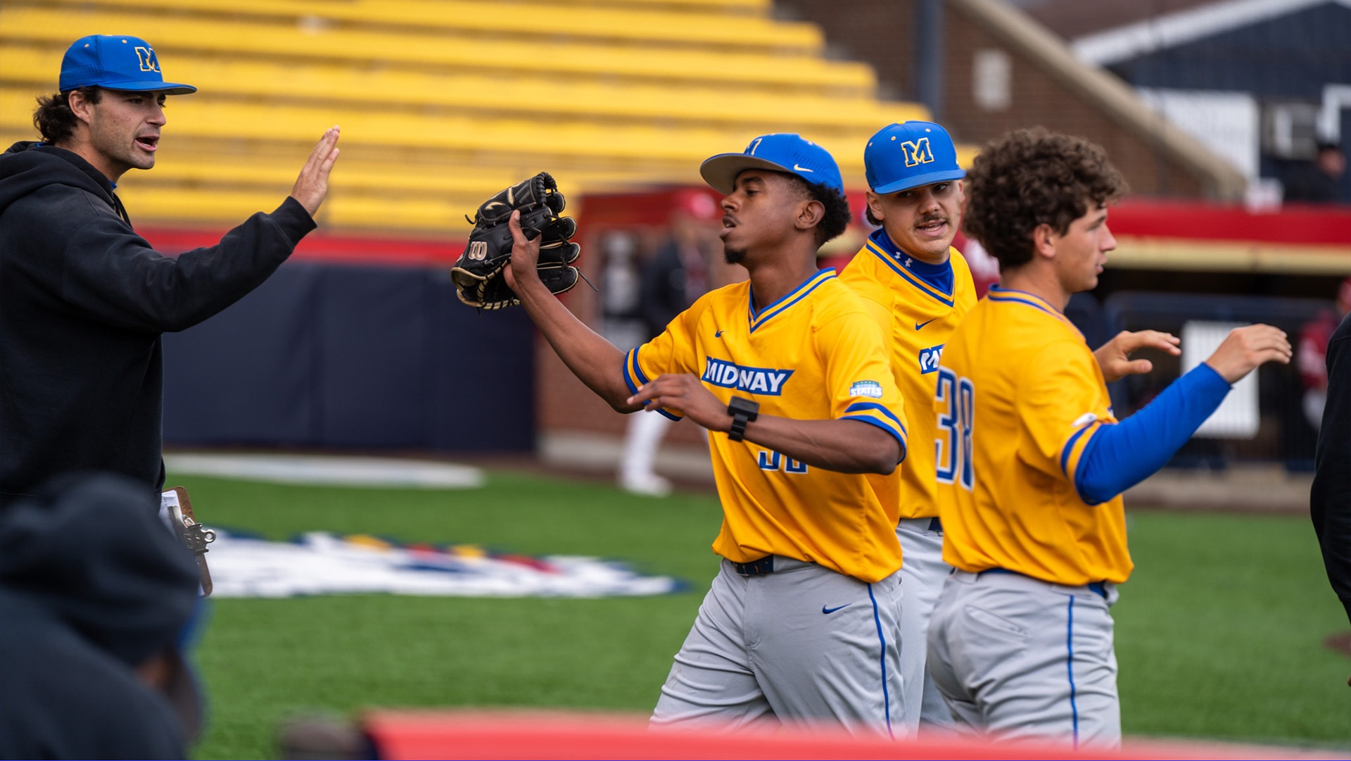 Midway baseball photo for RSC second round loss