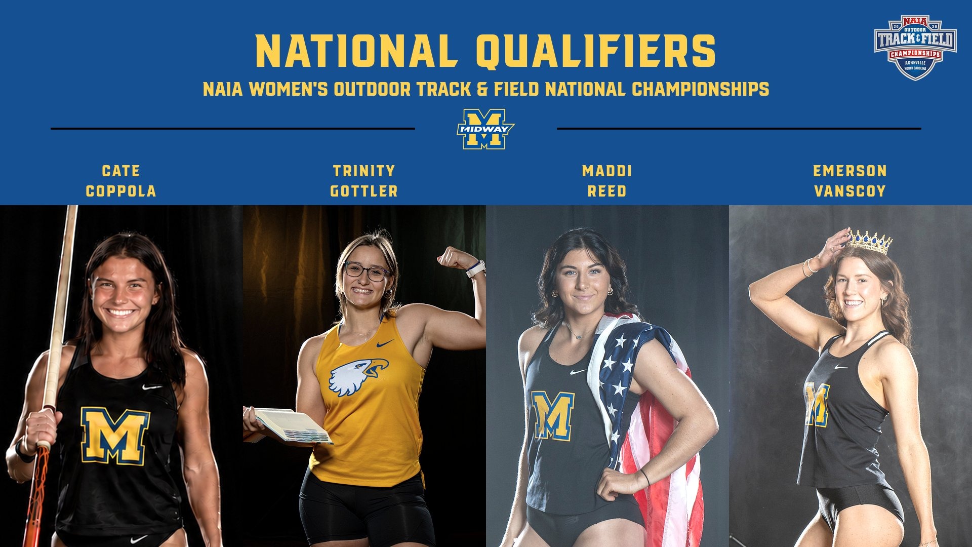 T&F Photo for Outdoor Nationals preview (May 19, 2026)
