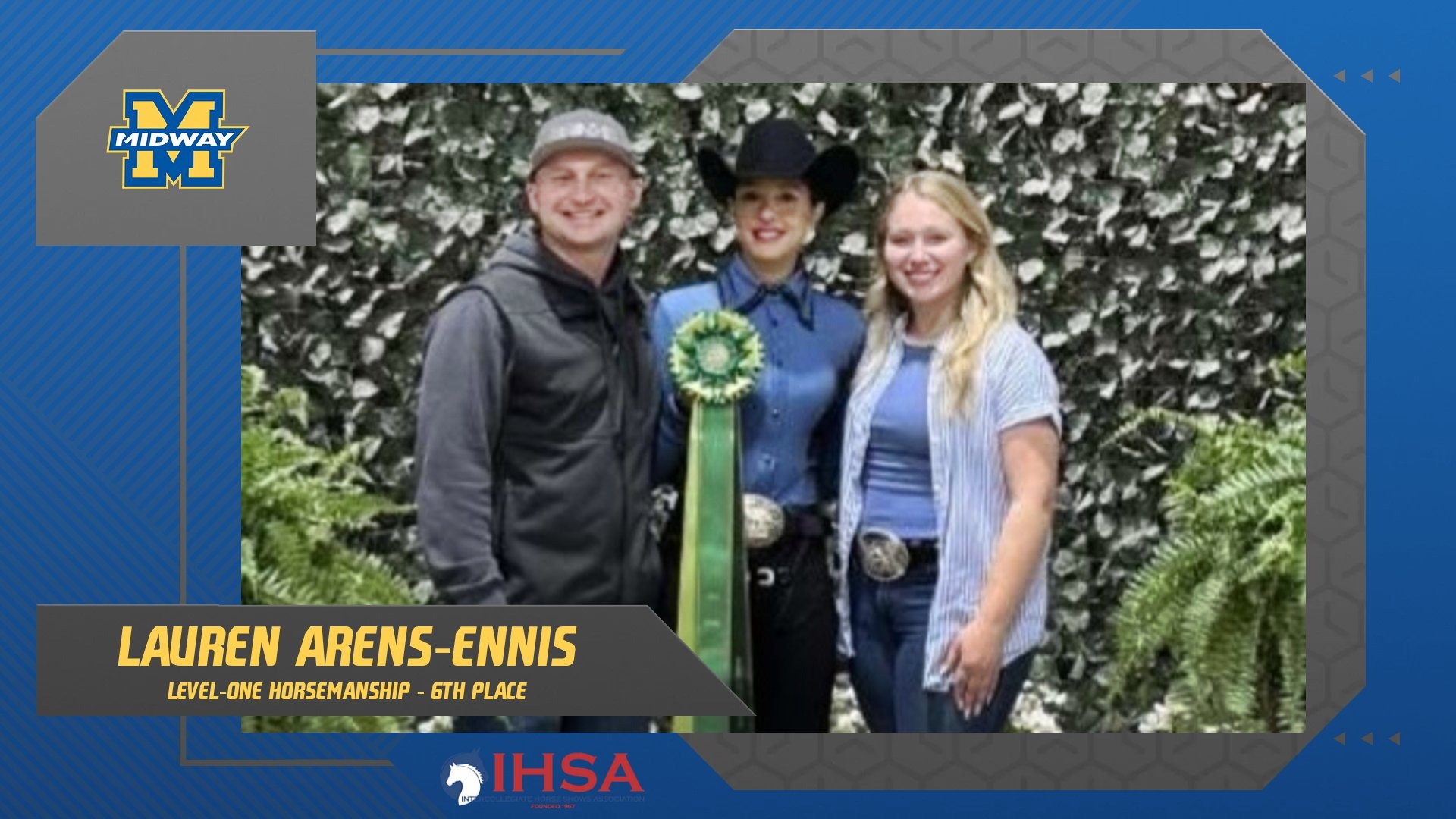 Lauren Arens-Ennis for national recap