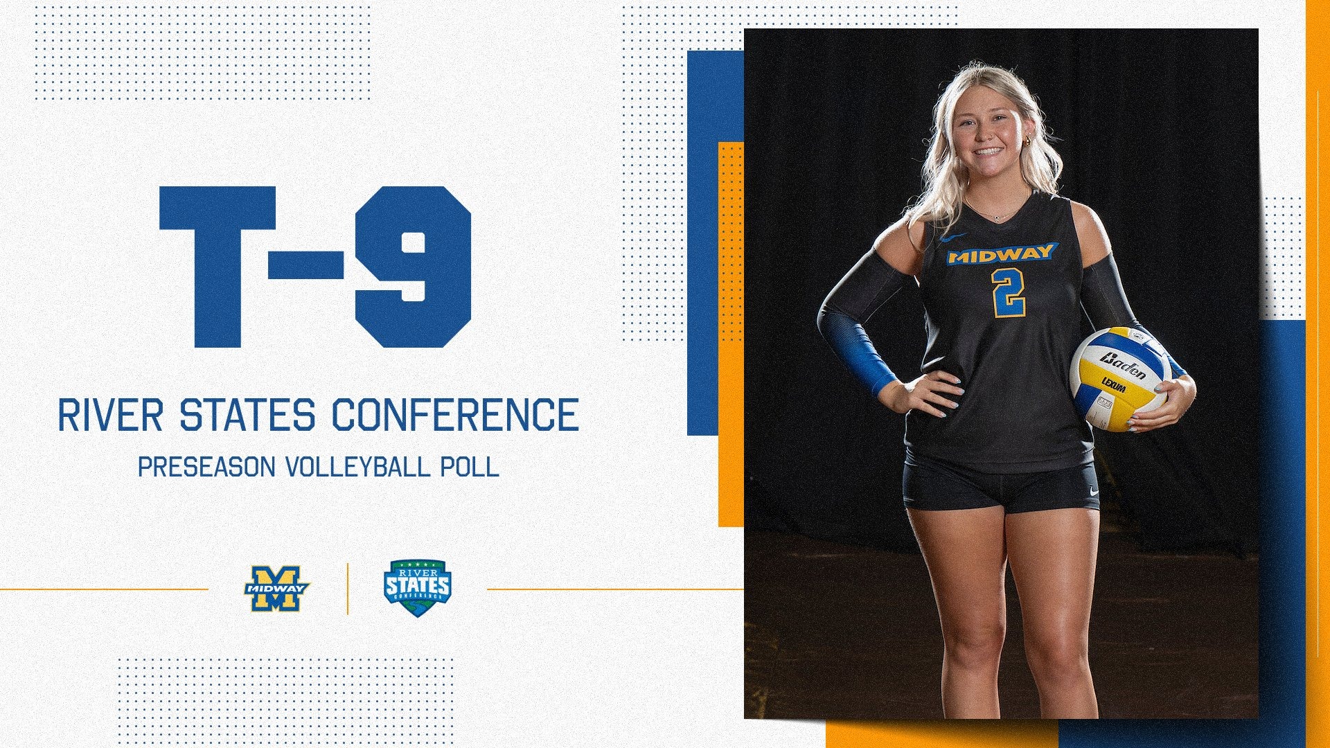 Women's VB Ranked t-9th