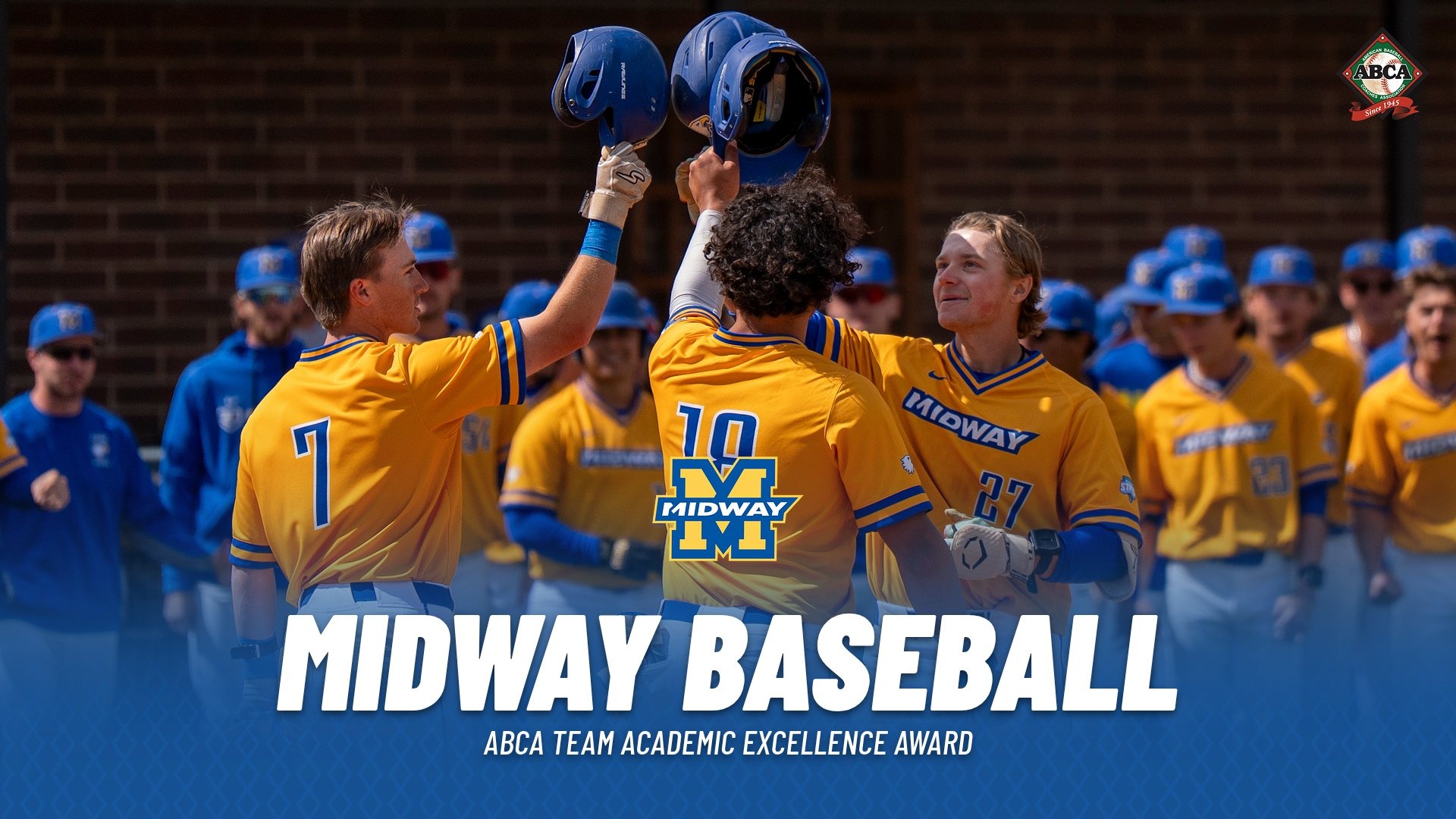 2026 Baseball ABCA Academic Excellence Release Graphic