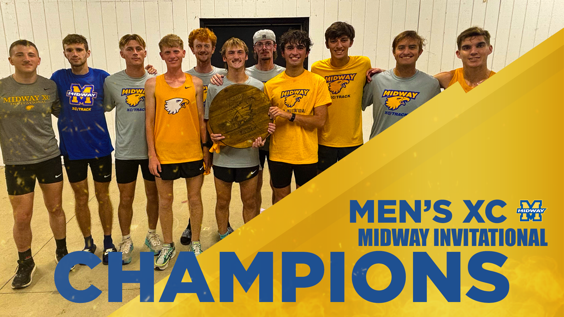 Men's XC win Midway Invitational 2026