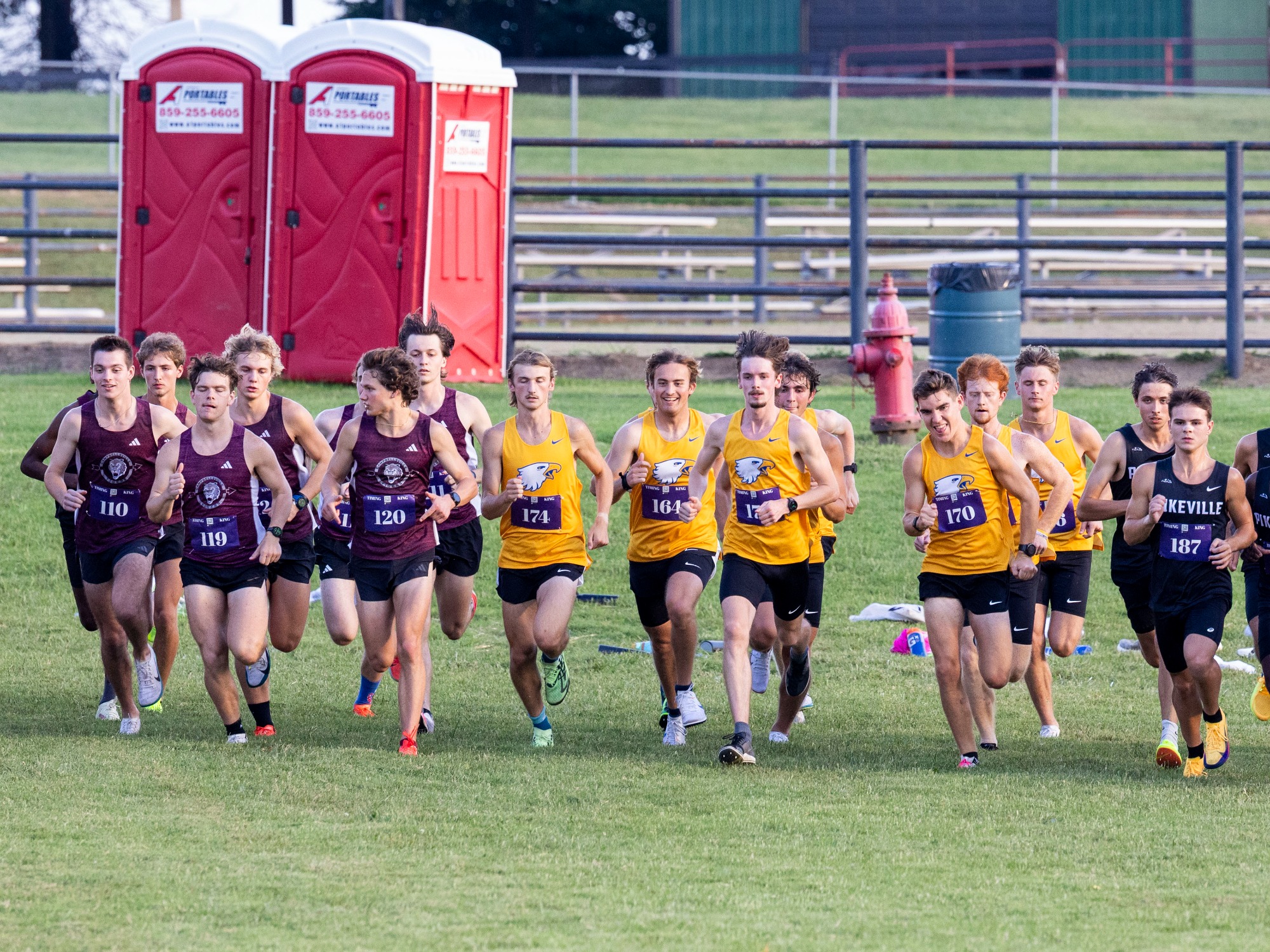 Midway University boys’ and girls’ cross country teams competed and hosted the Midway Invitational, Friday, Sept. 18, 2026 in Versailles, Ky. Photo by Brian Simms