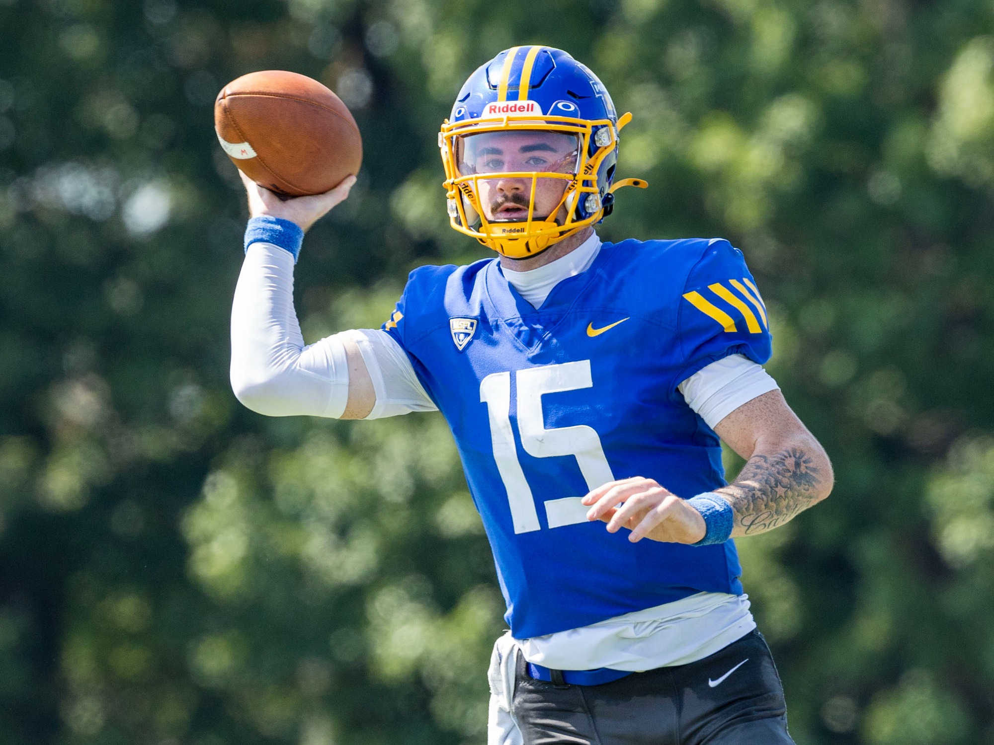 Midway University sprint football vs. Bellarmine University, Saturday, Sept. 19, 2026 at at Midway Turf Field in Midway, Ky. Photo by Brian Simms
