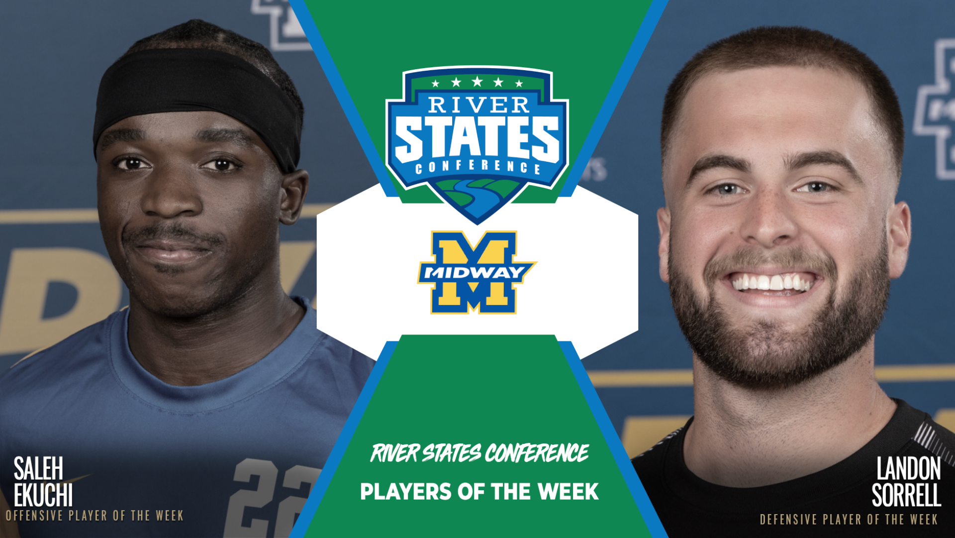 Ekuchi & Sorrell earn POTW