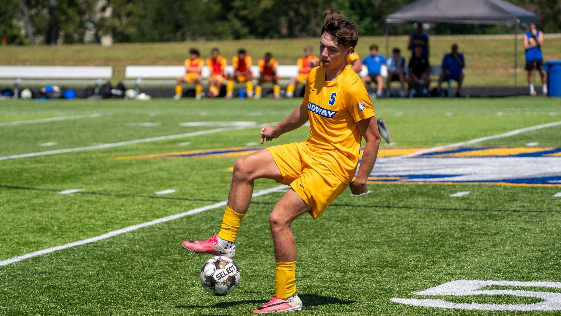 Leger Brings the Ball Down vs Trans