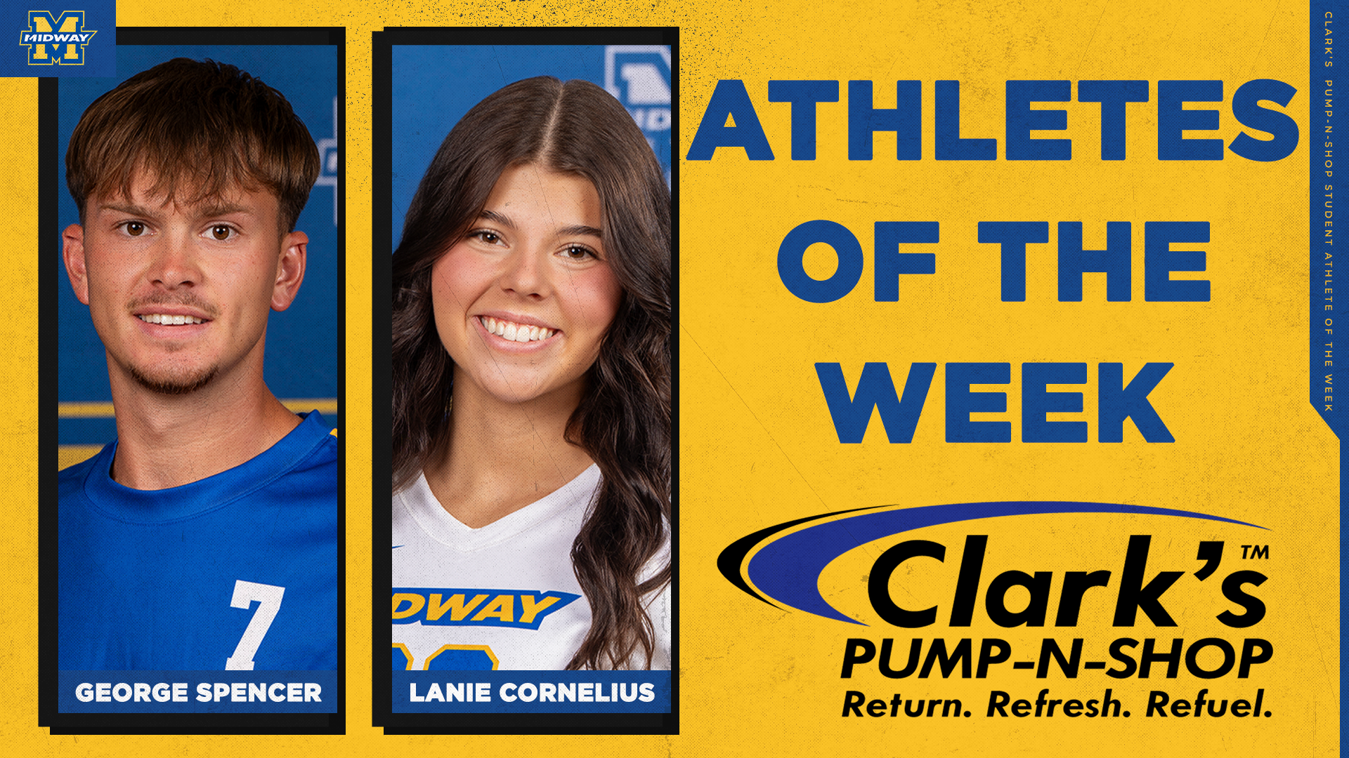 Week 3 athletes of the week