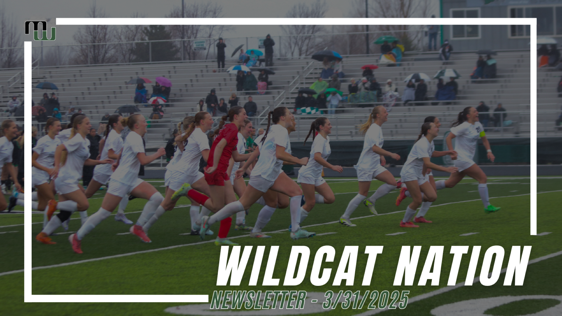 Girls soccer celebration