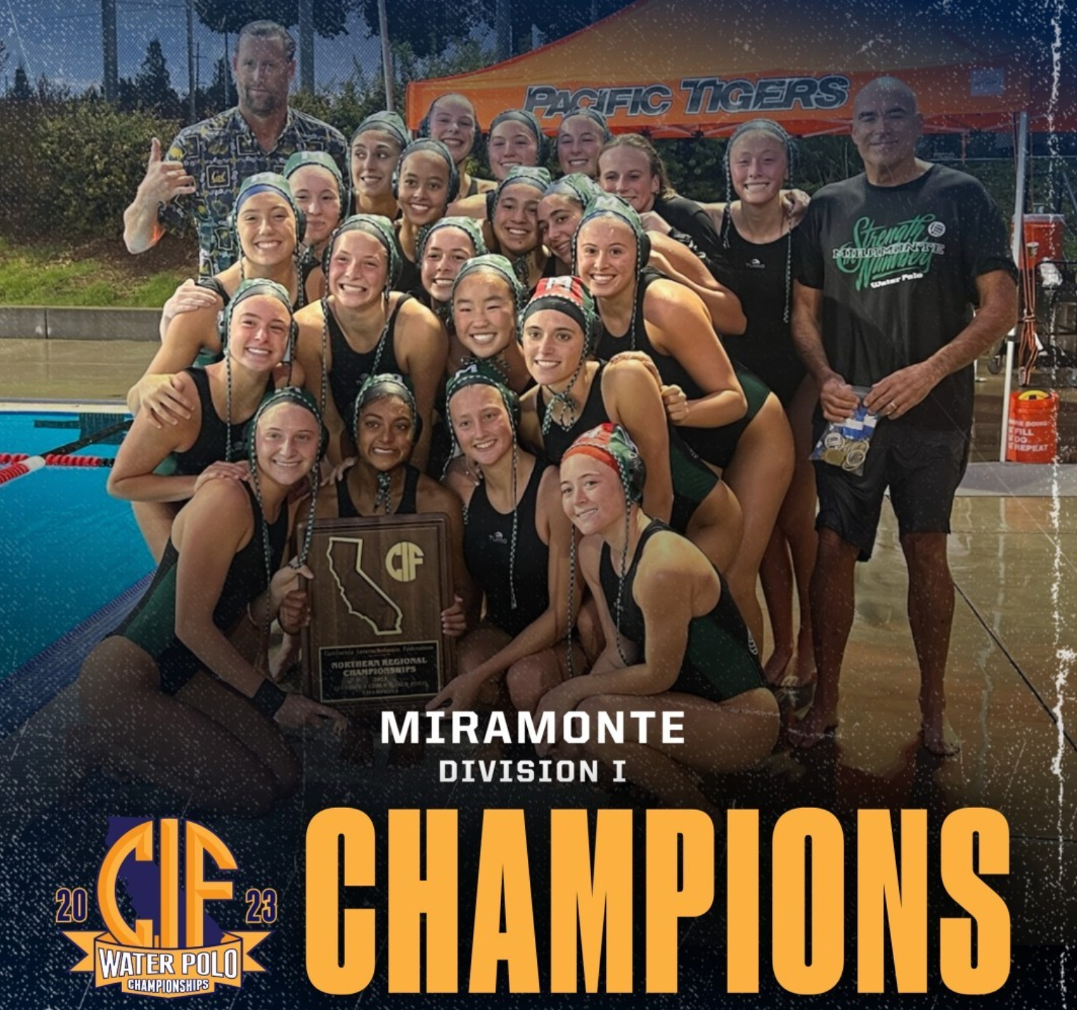 Girls Water Polo CIF Champions