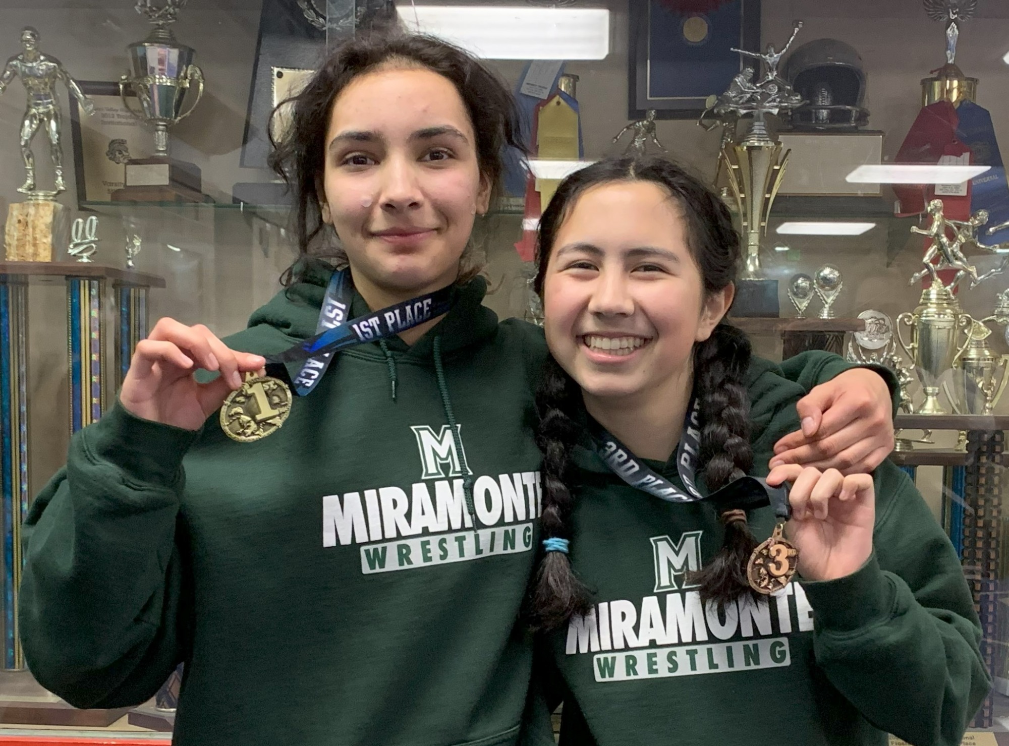 Senior Wrestler Hannah Ripper Places First in DAL; 2nd at NCS ...