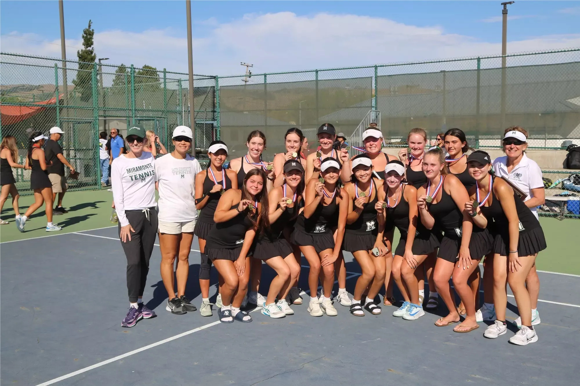 Women's Varsity Tennis Wins James Logan Tournament