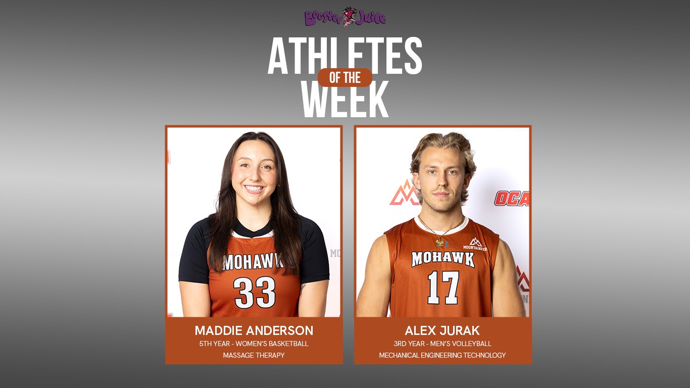 Maddie Anderson (left) and Alex Jurak (right)