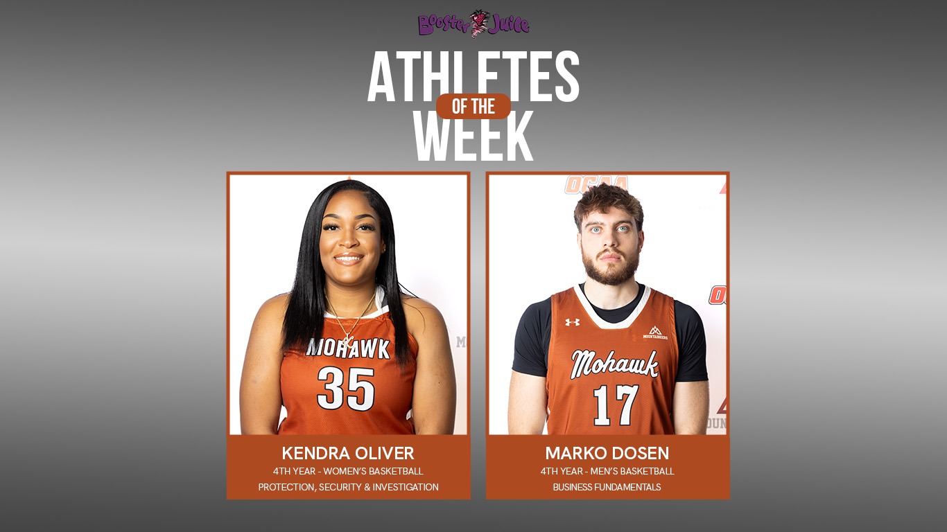 Kendra Oliver (left) and Marko Dosen (right)