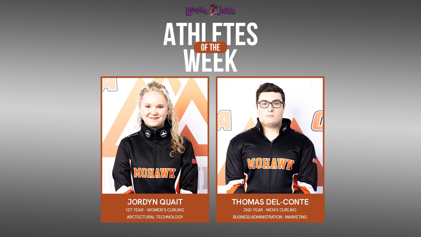 Jordyn Quait (left) and Thomas Del-Conte (right)