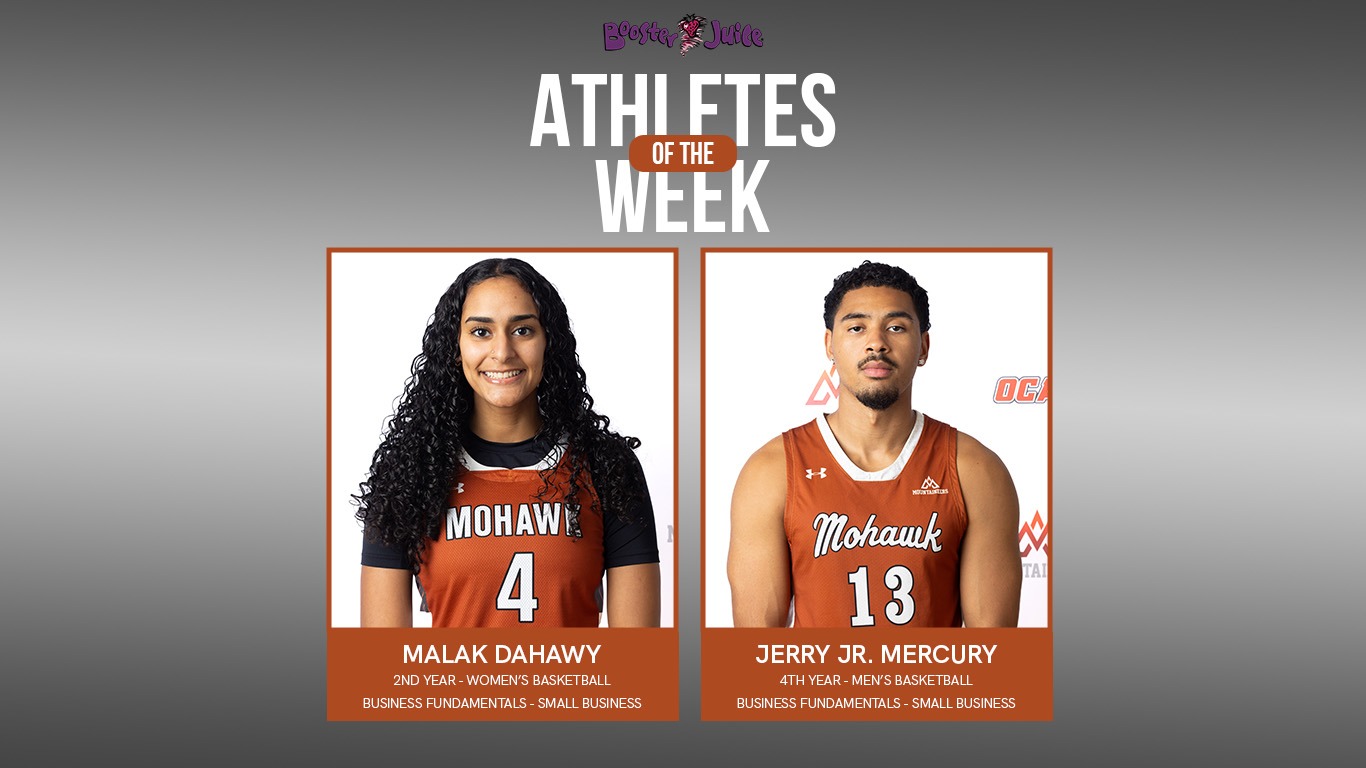 Malak Dahawy (left) and Jerry Jr. Mercury (right)