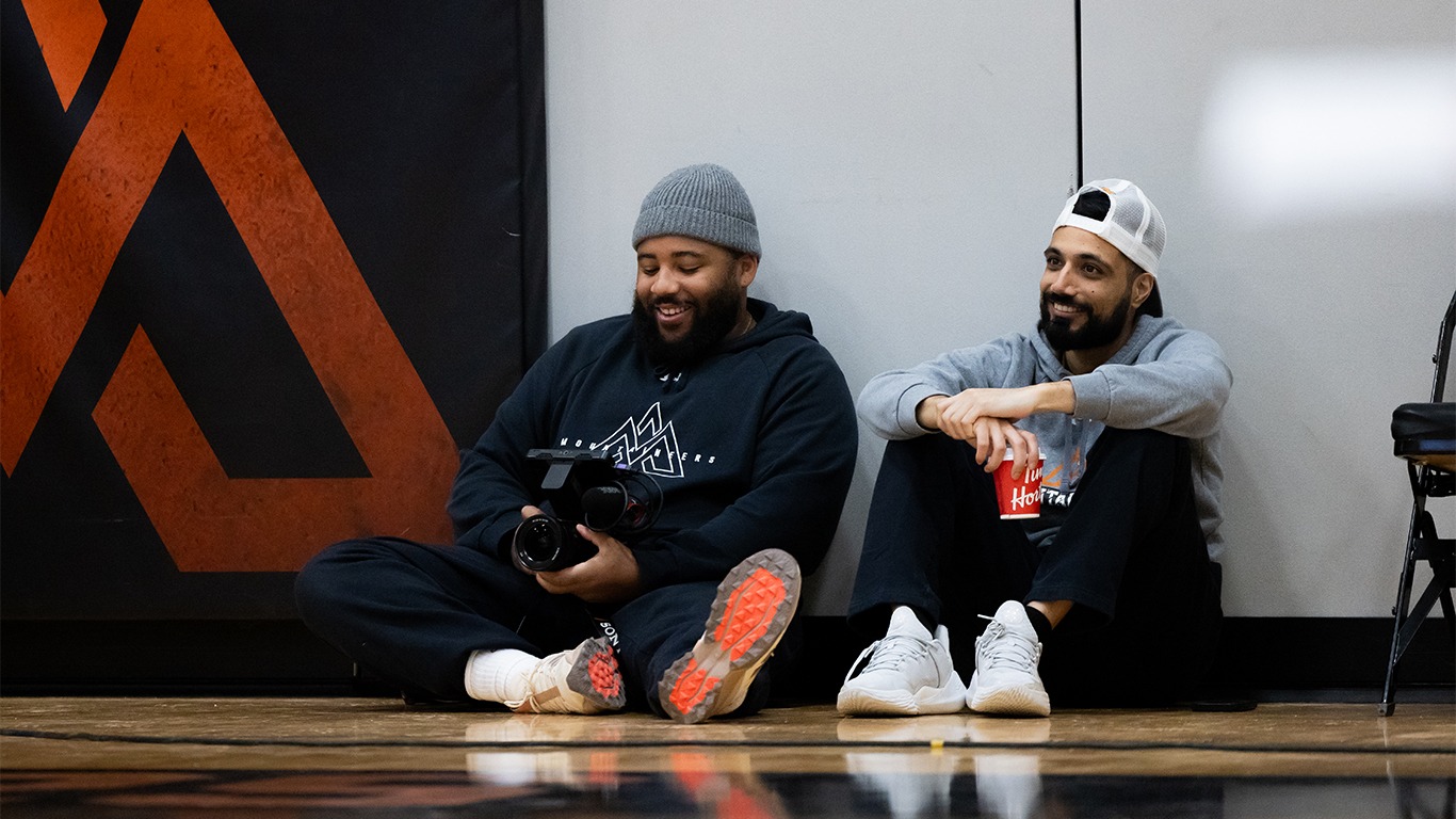 Tayo Smith (left) and Satbir Singh (right)