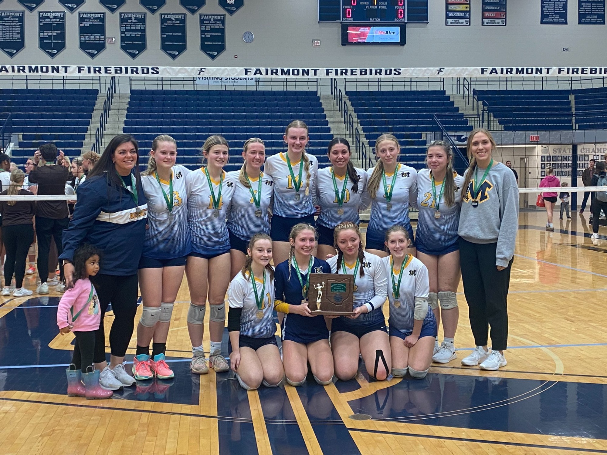 2023 Girls Volleyball-District Runner-Up