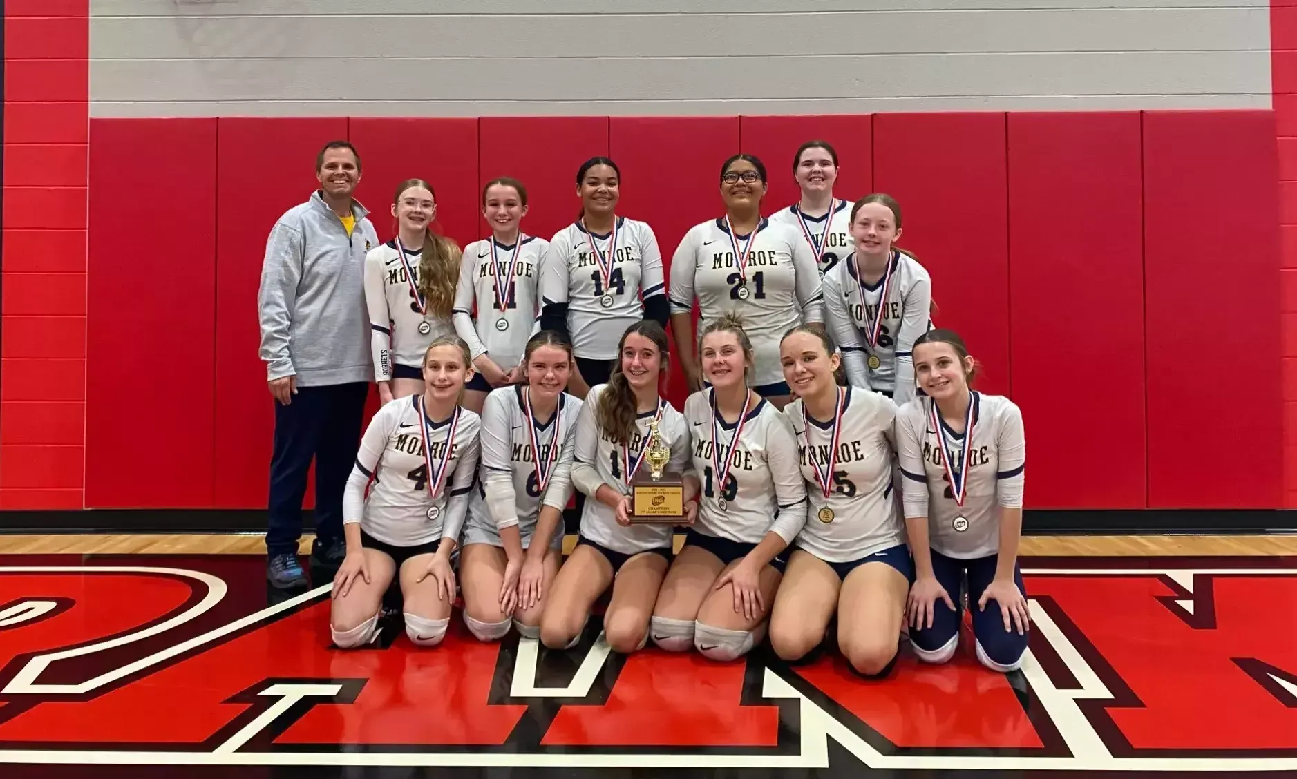 2024 7th Grade Volleyball-SWBL Tournament Champions
