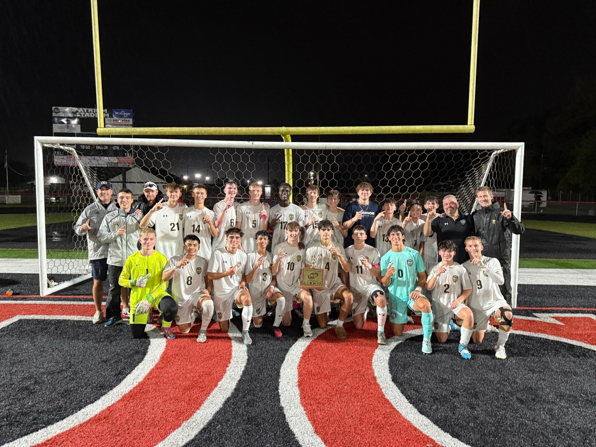 2025 Boys Soccer-SWBL Southwestern Division Champs