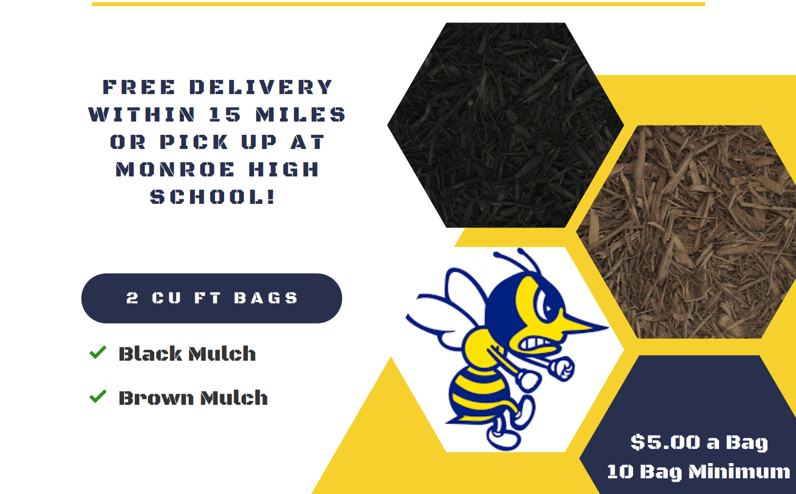 2025 Football-Mulch Sale