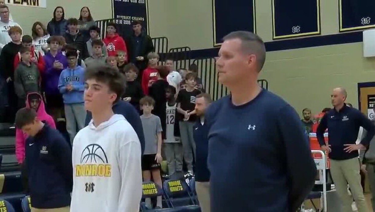 2025-26 Monroe Basketball Honors Father Deployment Fox19