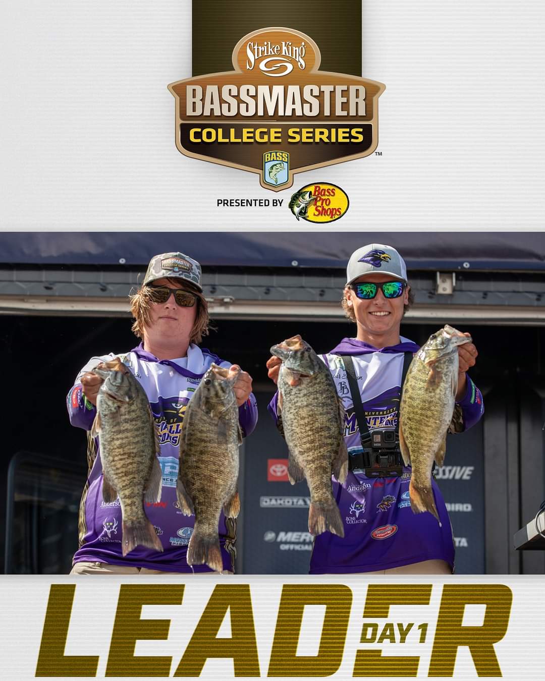 Blair Erickson and Jackson Pontius hold on for the Win!!! Montevallo