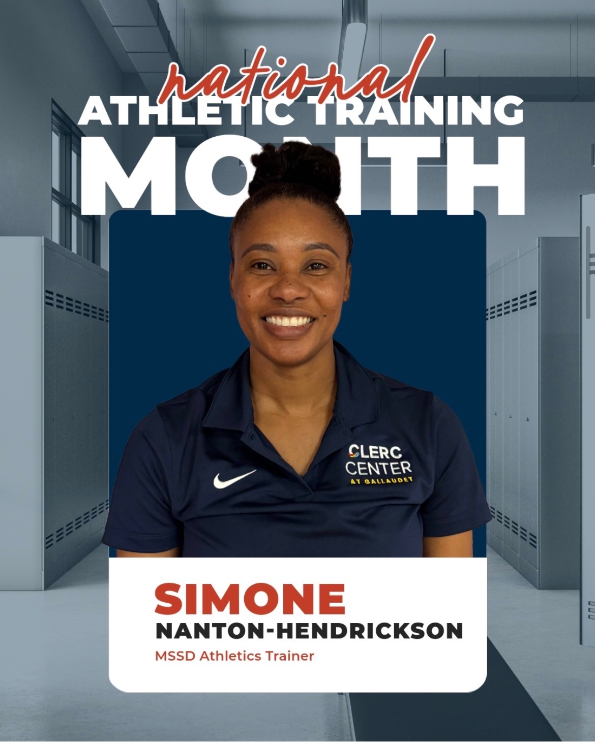 National Athletic Training Month