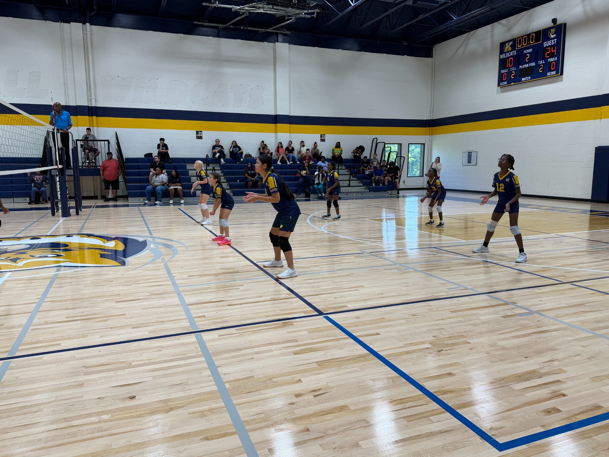 KDES Girls Volleyball Opens Home Season