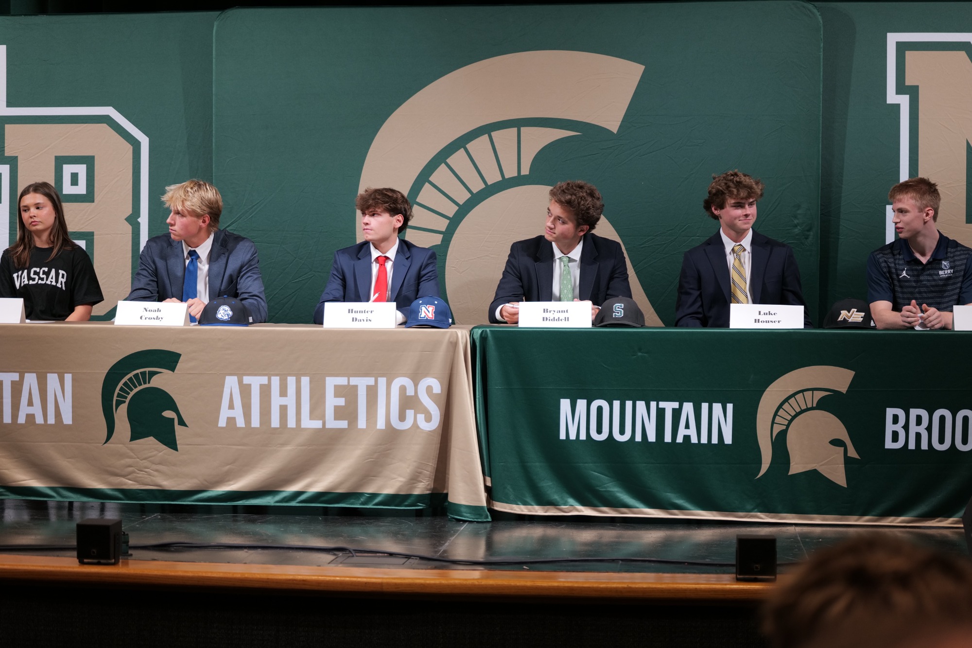 Mountain Brook High School Fall Signing Day 2025 presented by Sea and Stay 30A and Tuten Group Legal Consulting