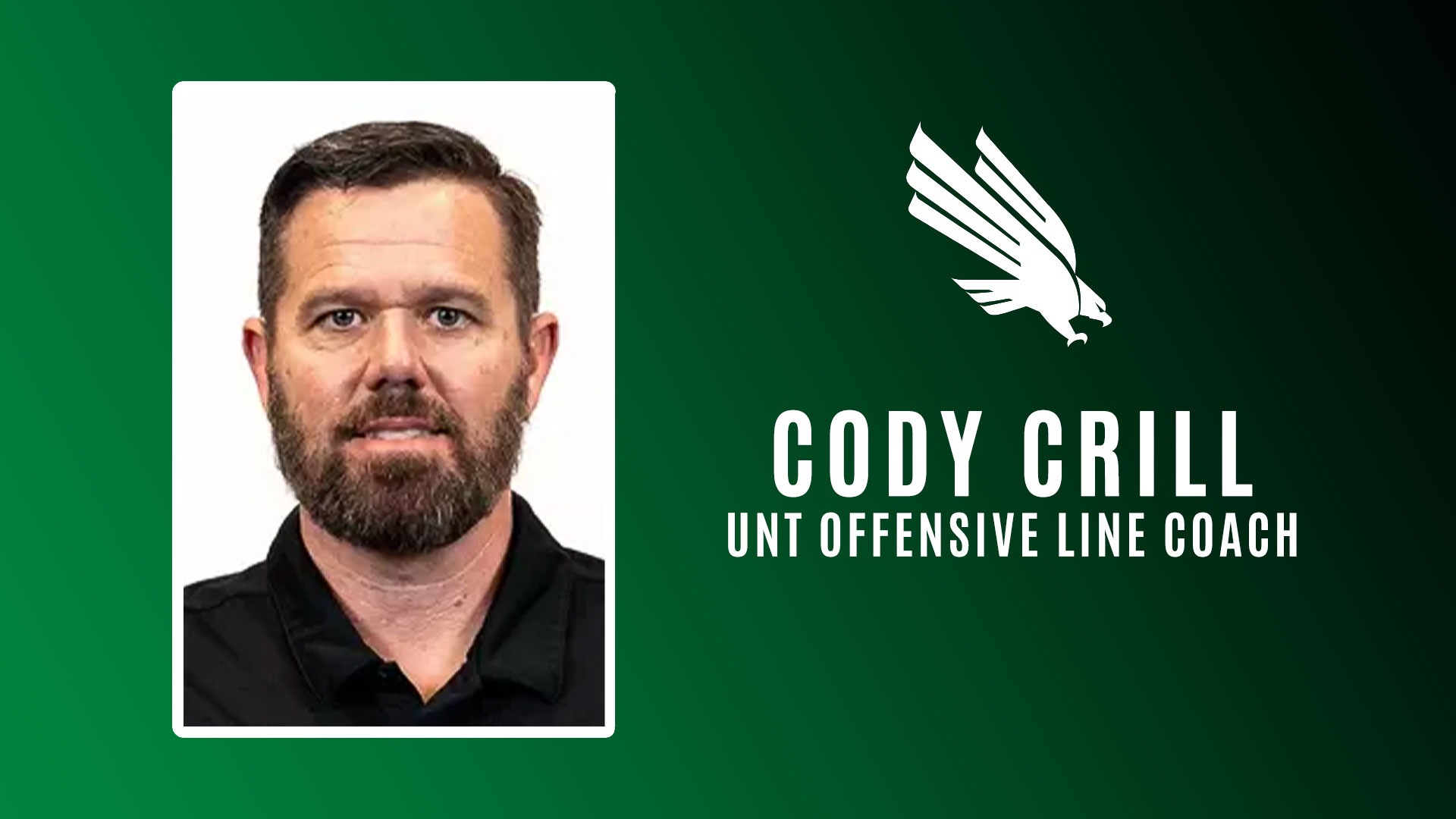 Cody Crill, unt ol coach