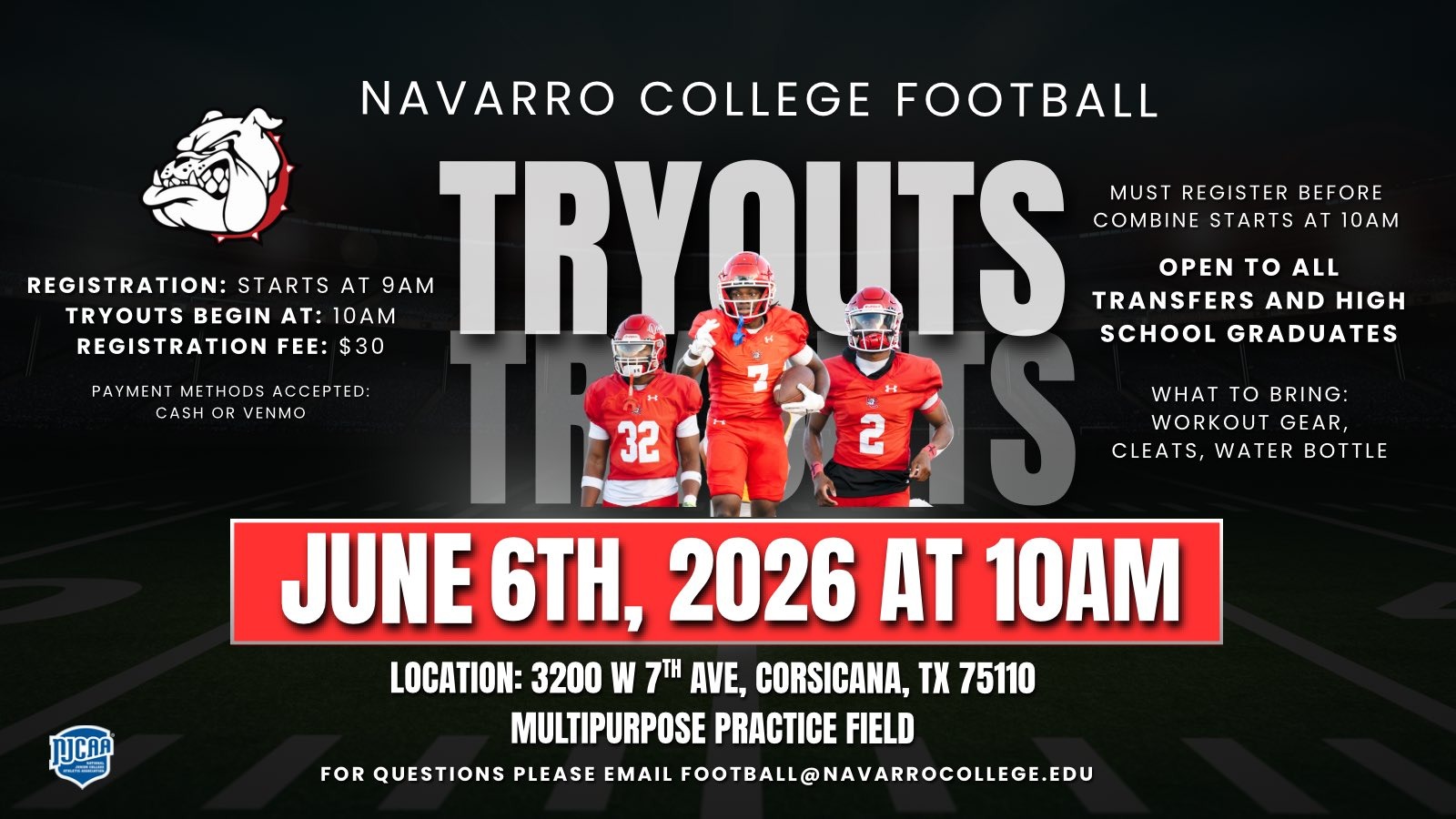 Football Tryouts