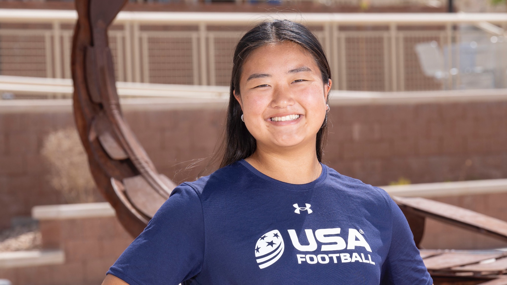 Akemi Higa on Nevada State University Campus