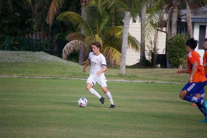 Jose Gutierrez in action vs. Florida Memorial.