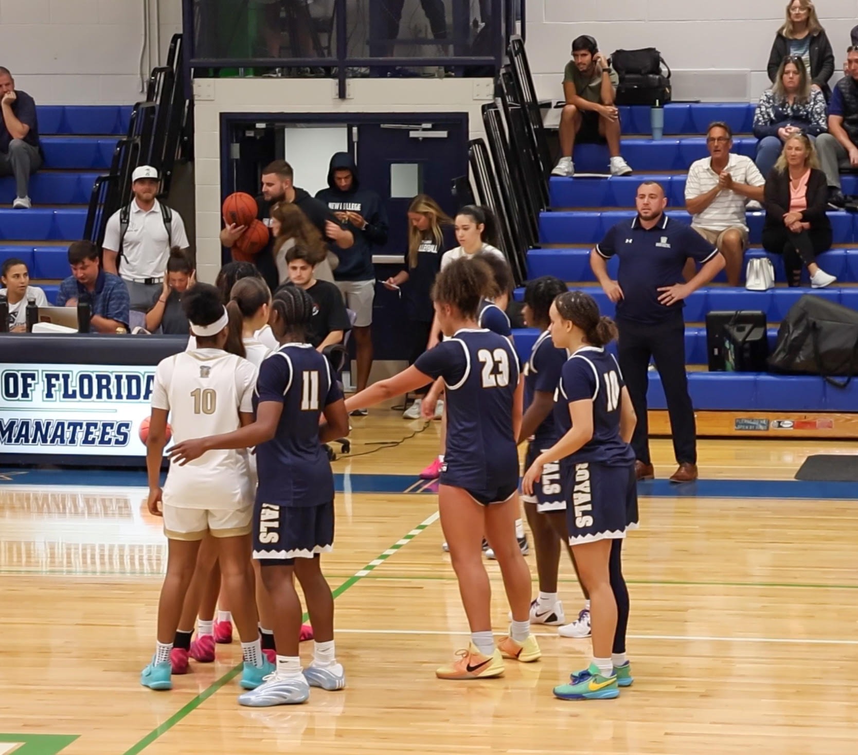 In-bounds play.