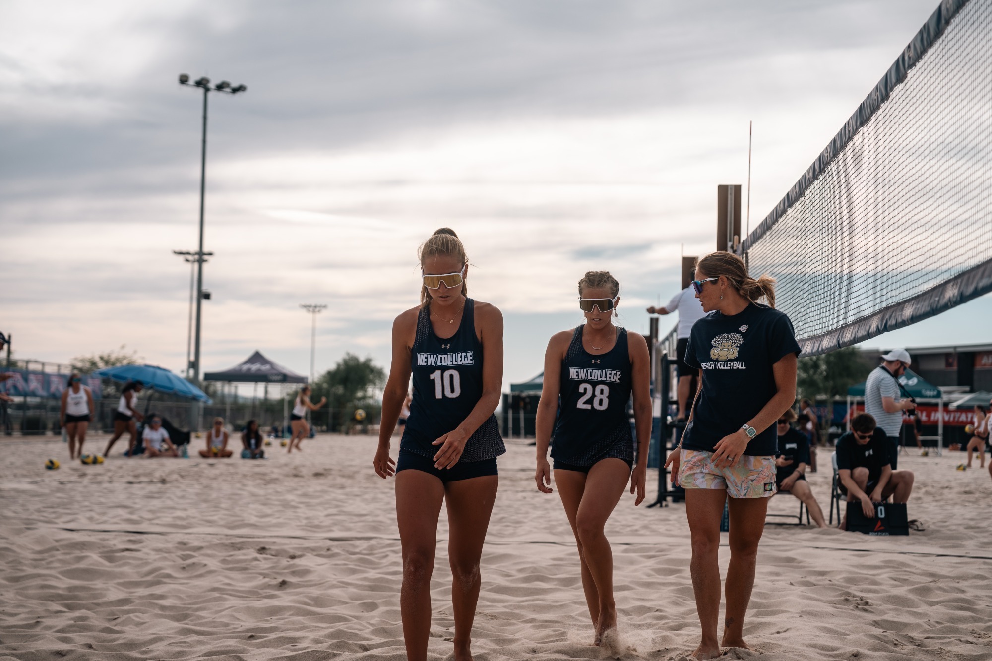 Kayla Gentry, Jayden Ponsford and Head Coach Allison Denney