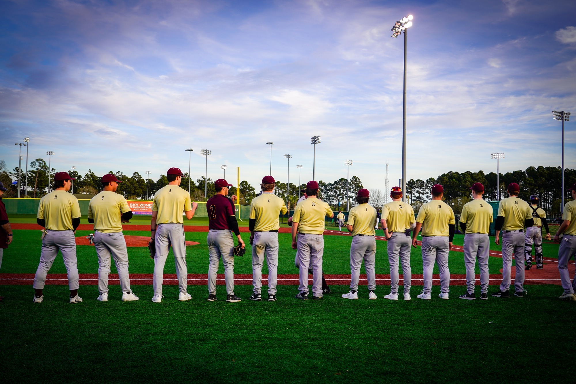Lynx Baseball Spring Training at Myrtle Beach, SC