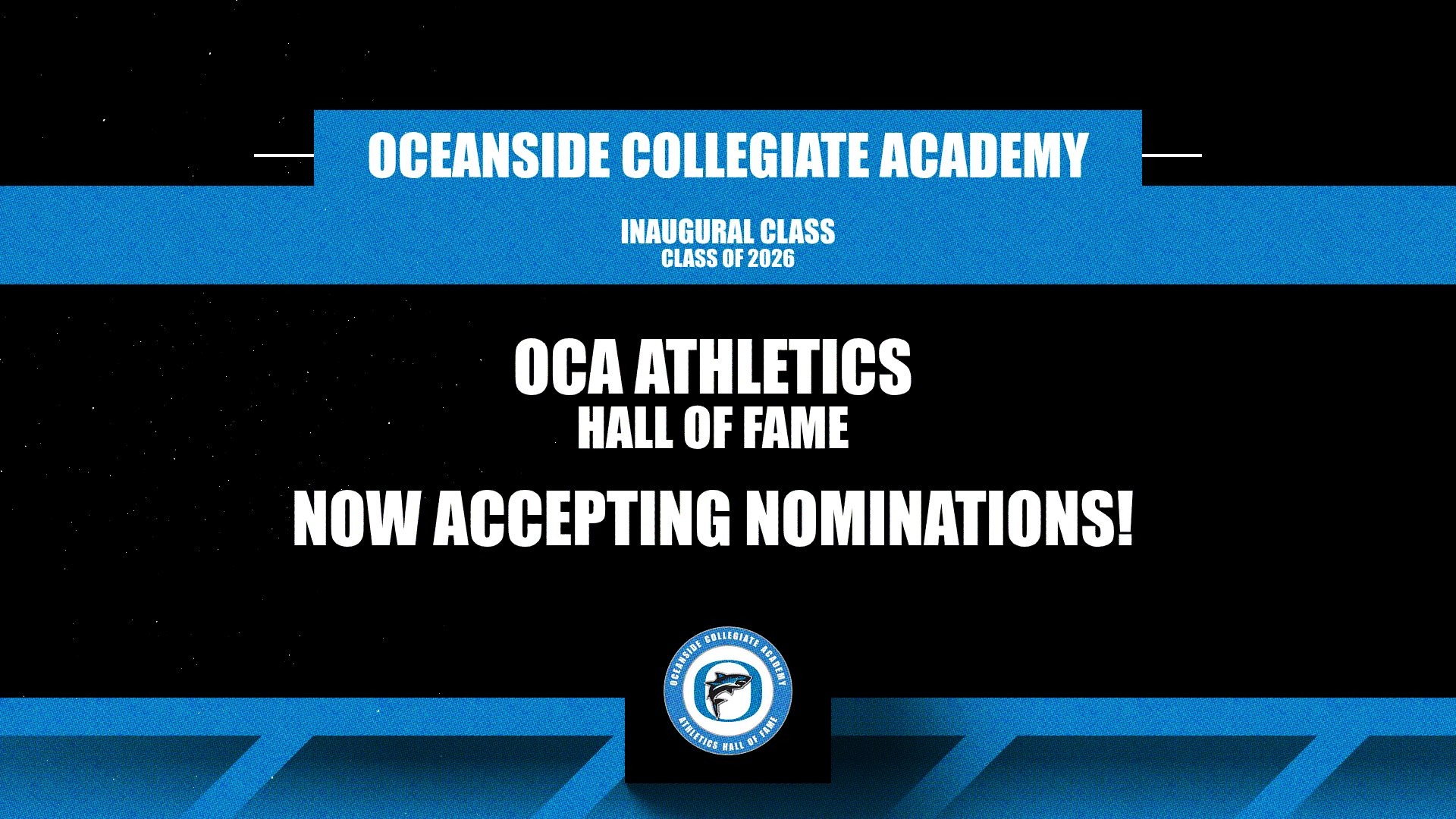 Hall of Fame Announcement graphic