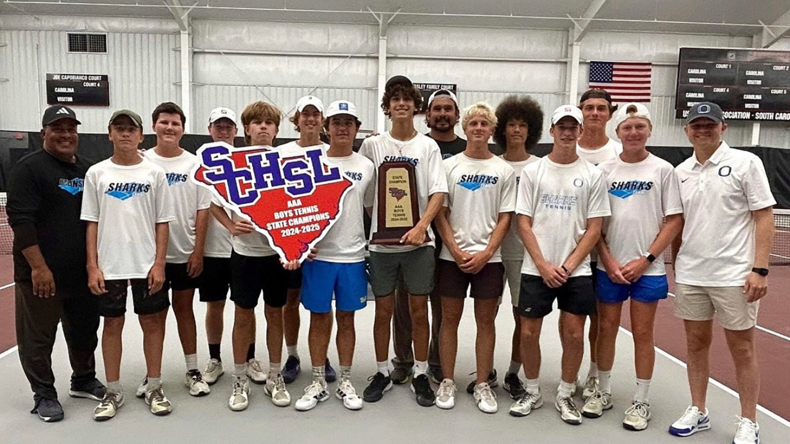 2025 SCHSL Boys Tennis champions