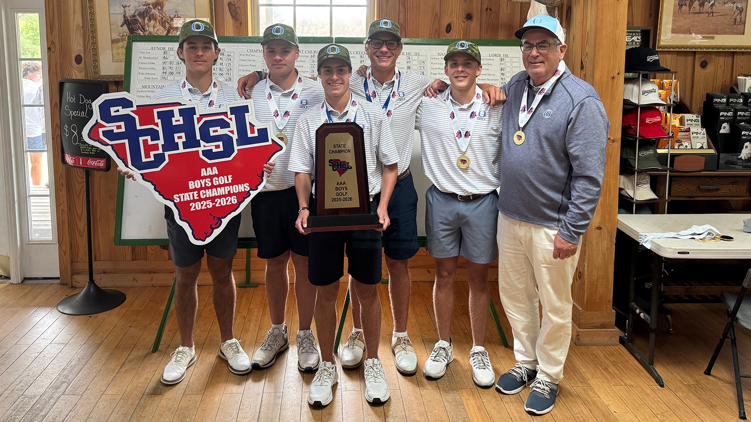 2026 Boys Golf Champions