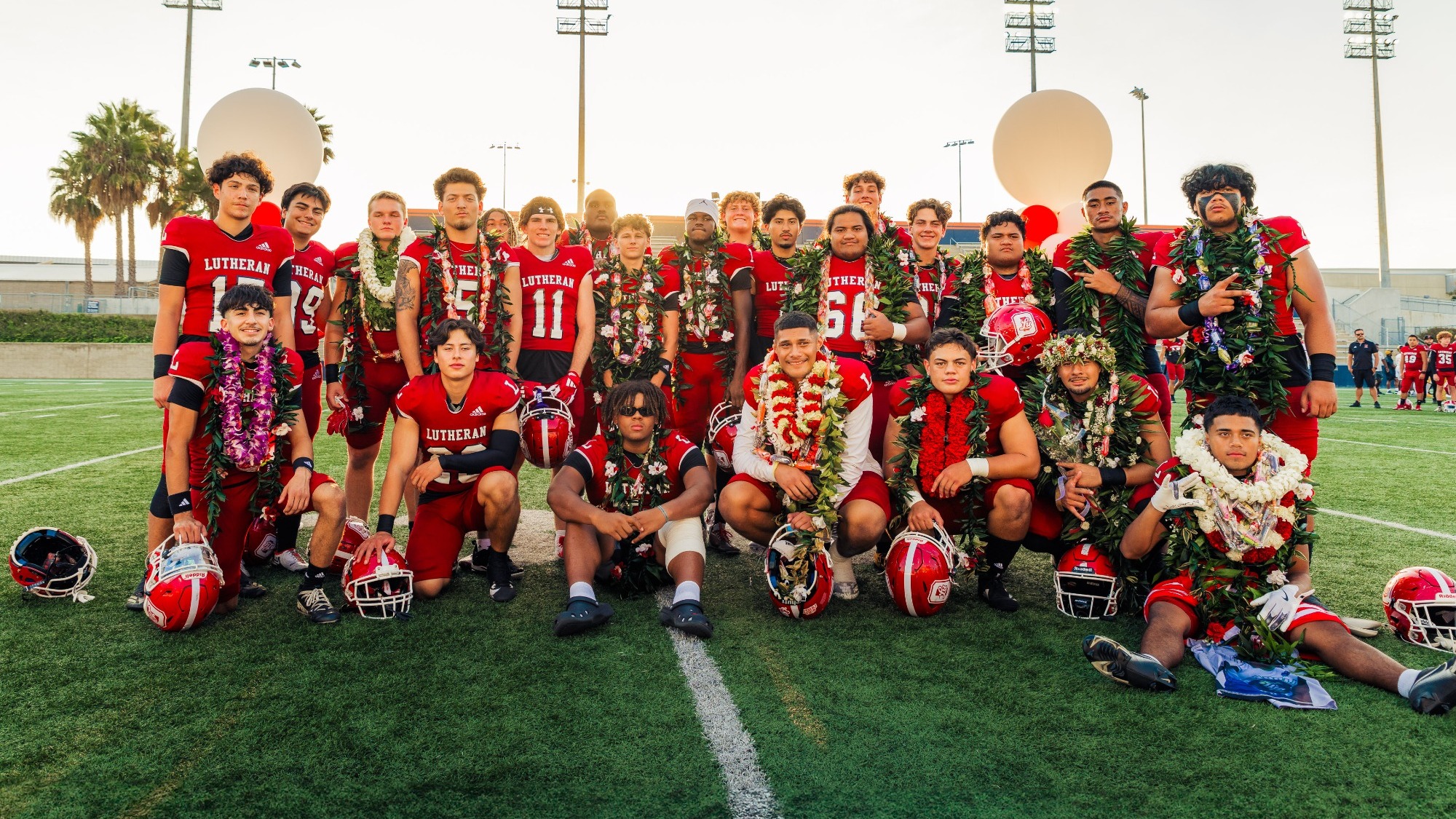 Lancer football seniors