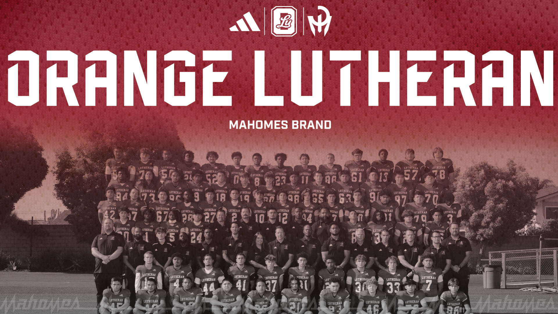 Mahomes x Football team photo