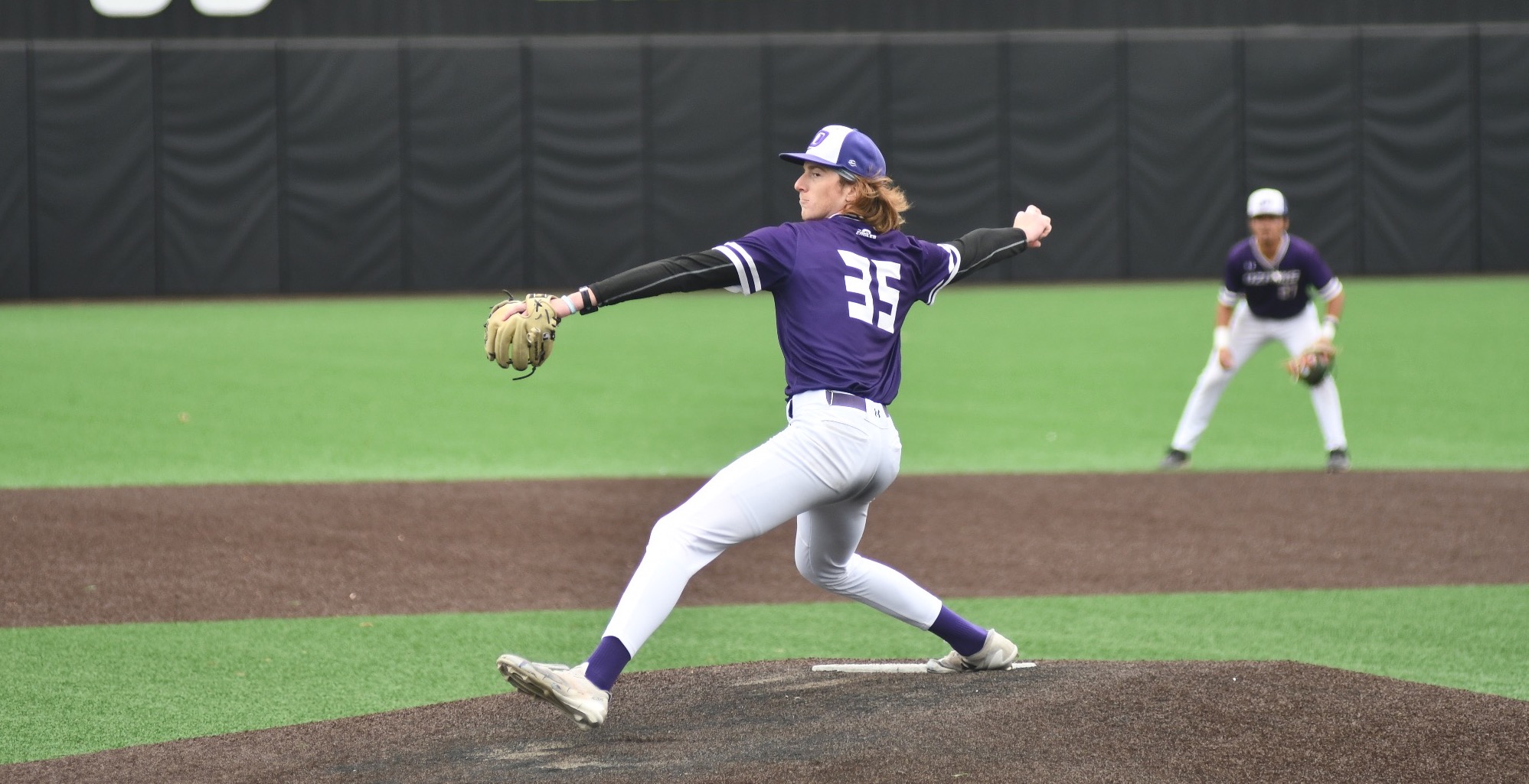 Jake Dempsey threw a complete game against St Thomas.