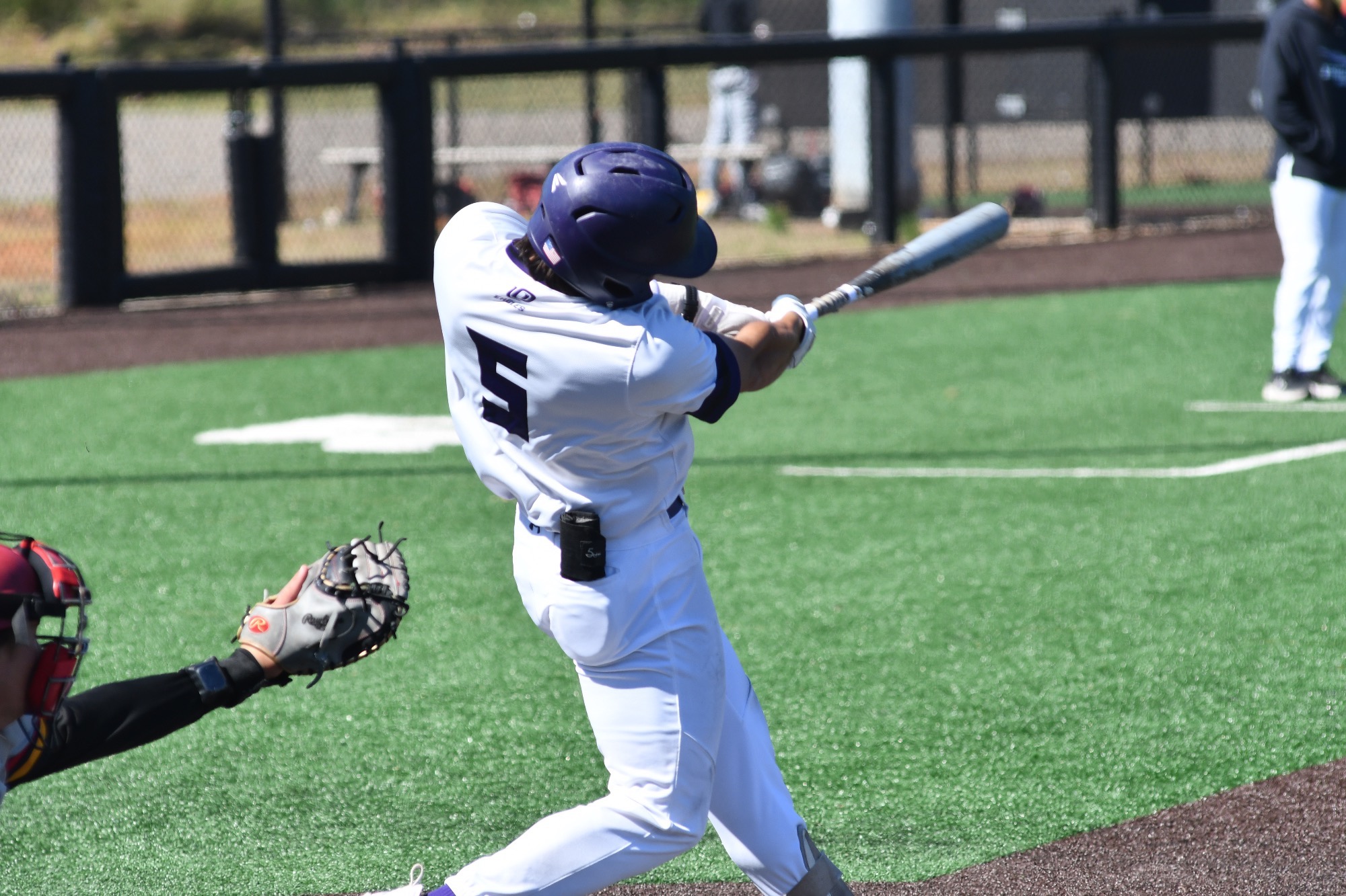 Joseph Coon homers against St. Thomas.