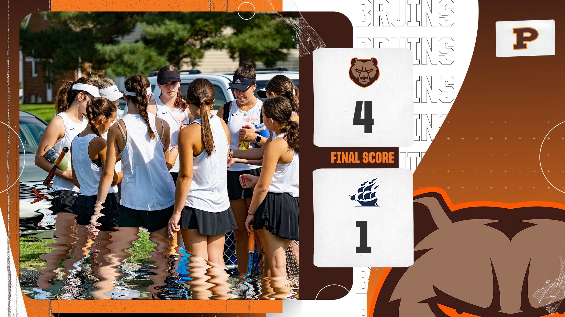 Girls Tennis defeats Holy Name Padua Franciscan High School
