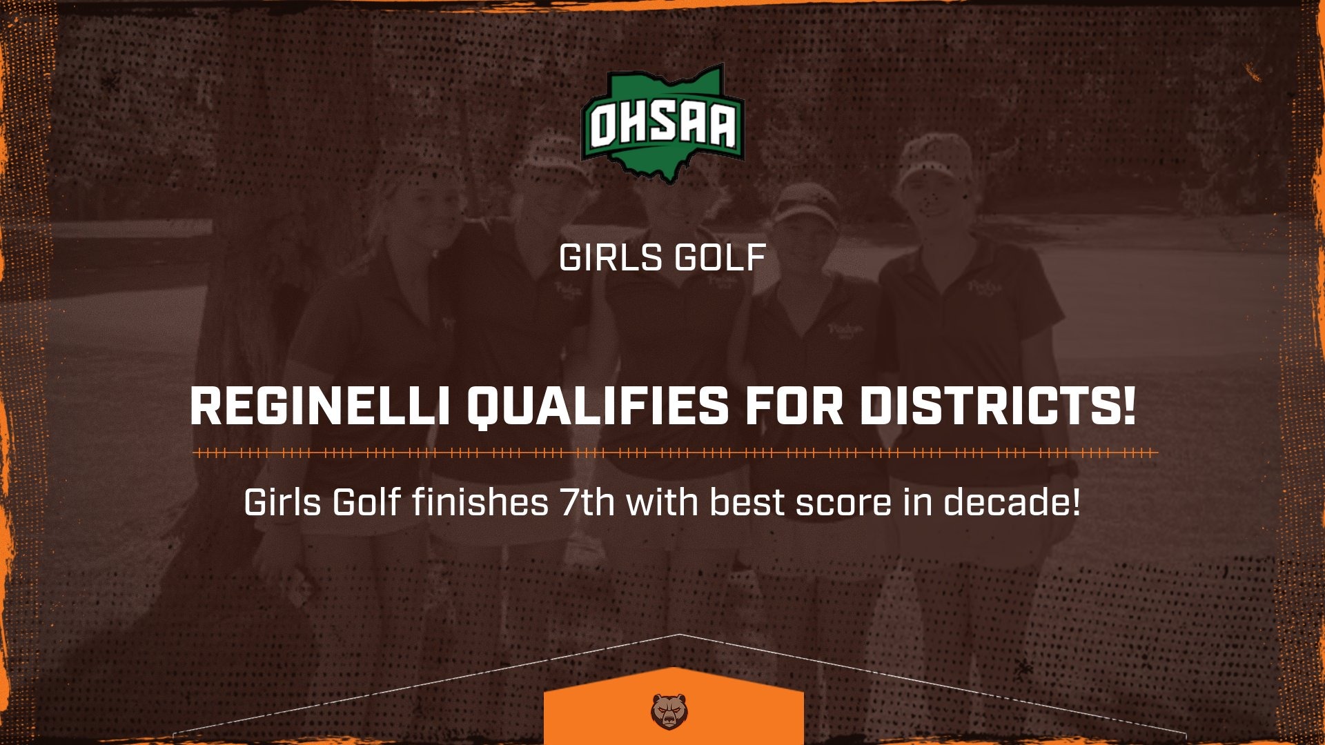 Girls Golf at Big Met