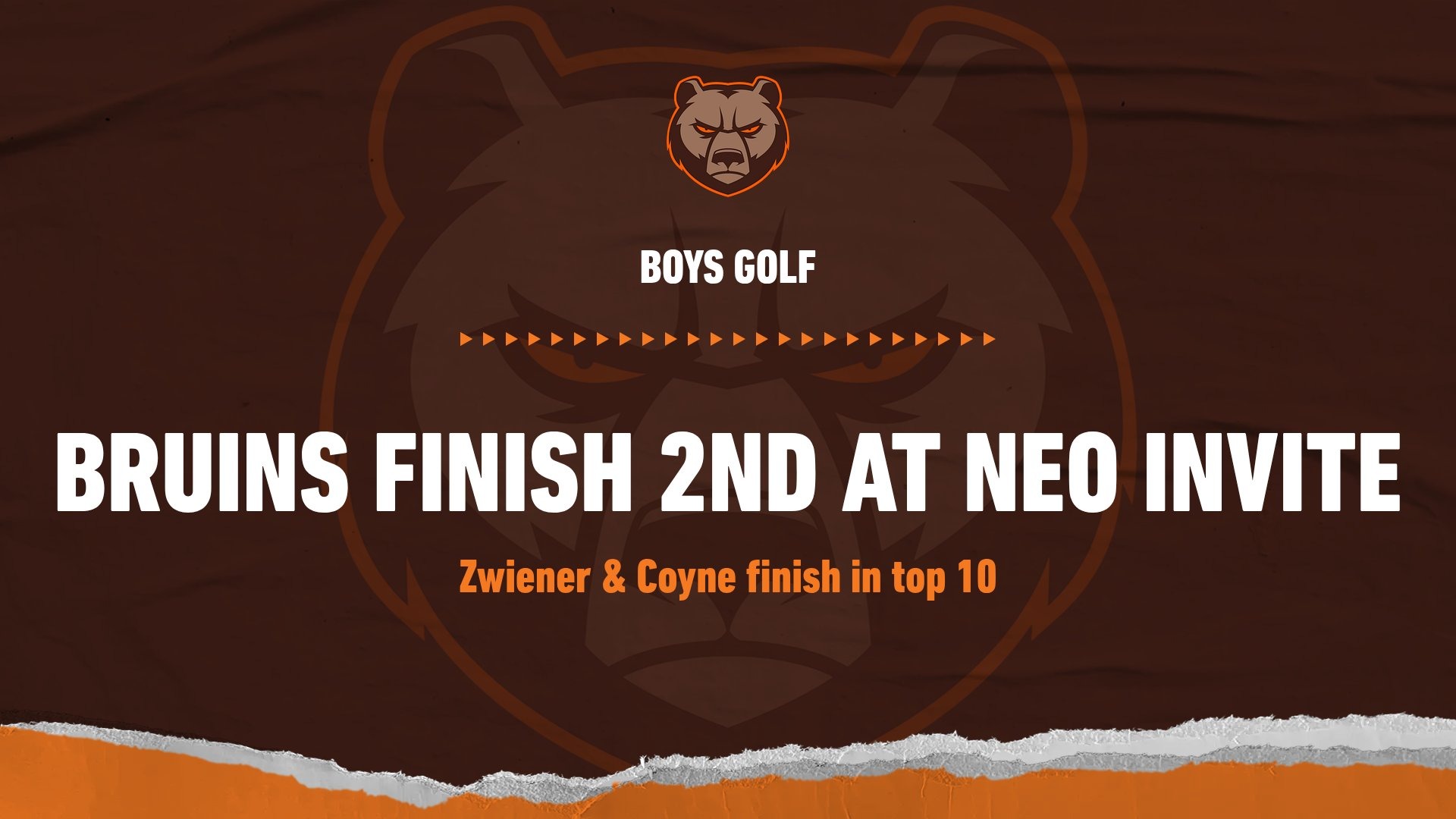 Boys Golf - NEO Invite